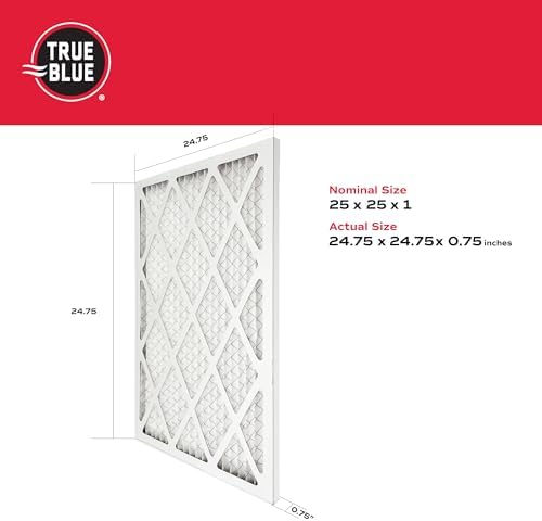 True Blue Allergen 25x25x1 Air Filter , MERV 11, (Pack of 4) - Image 2