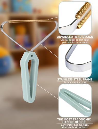 1-Pack Pet Hair Removal Tool, Fuzz Lint from Carpet, Rug, and Furniture ?€? Effective Rake,Scraper,Shaver and Brush ?€? Lint Cleaner and Pro Pet Hair Remover ?€? Ideal for Pet Towers,Couch,Car. - Image 2