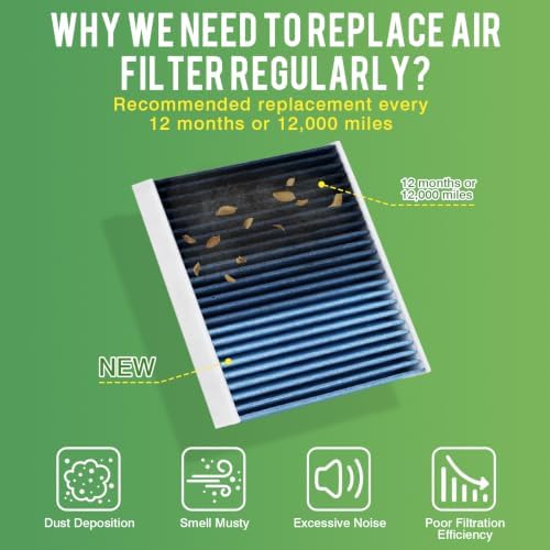 Cabin & Engine Air Filter Kit for Toyota Tacoma 2005-2023 2.7L - Image 6