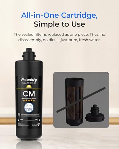 Waterdrop WD-10CM Water Filter Replacement for Waterdrop TSB-CM, 12 months - Image 6