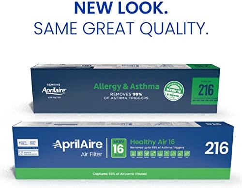 AprilAire 216 Replacement Filter for AprilAire Whole House Air Purifiers - MERV 16, Allergy, Asthma, & Virus, 20x25x4 Air Filter (Pack of 2) - Image 3