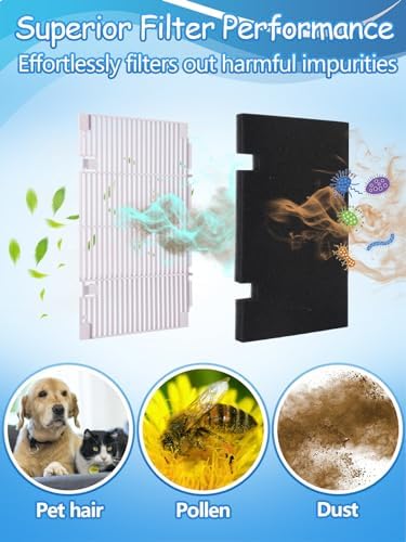 Acostop 6 Pcs 0.5''x7.5''x14'' 40PPI RV Air Conditioner Replacement Filters - Image 5