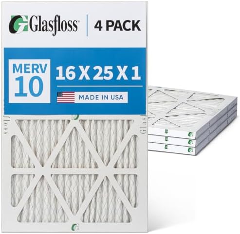 Glasfloss ZL 16x25x1 MERV 10 Air Filters for AC Furnace. 4-Pack - Image 7