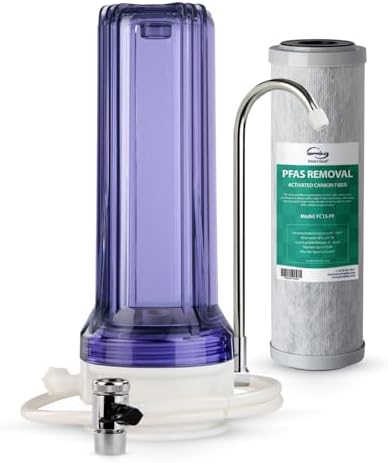 iSpring CKC1C-PF PFAS/PFOA/PFOS Removal Water Filter for Faucet, 10000 Gal by iSpring