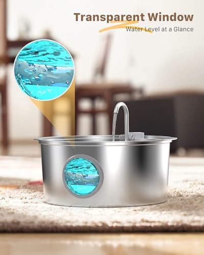 Dog Water Fountain for Large Dogs: 7L/236oz/1.8G Dog Fountain - Image 6