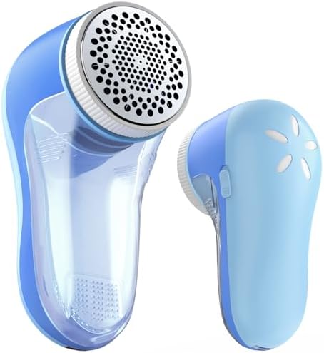 POPCHOSE Fabric Shaver, Lint Shaver with 6-Leaf Blade, Rechargeable | Lint Remover with Type-C Fast Charing Port, Sweater Defuzzer, Clothes Shaver for Couch, Furniture, Blanket, Remove Pilling by Popularchoicesfromhere