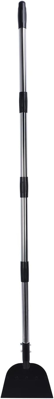 Snow Shovel, Flat Shovel, Heavy Duty Steel Snow Ice Shovel, Ice Scraper Tool for Driveway, Garden Cleaning Scraper, Ice Scraper for Road Outdoor Garden Lawn Cleaning