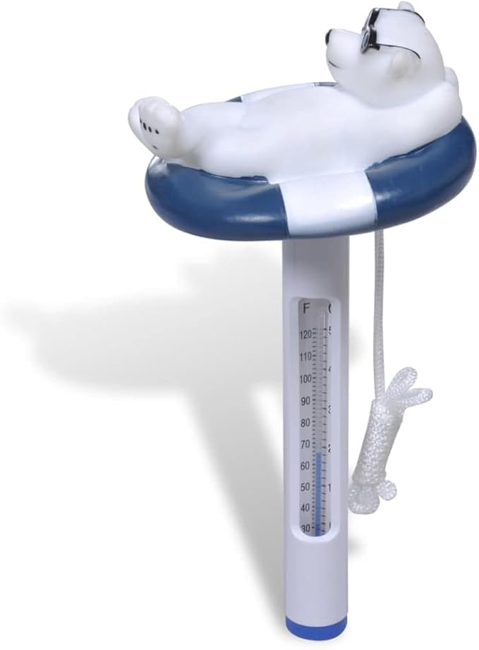 Swimming Pool Cleaning Kit, White Blue ABS PP Aluminum Portable, Adjustable Hose 59-177in, Vacuum Head, Leaf Skimmer, Wall Brush, Scrubber Pad, Easy Maintenance for Above Ground Pool