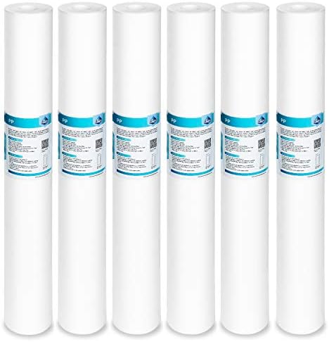 Membrane Solutions 20 Micron 20"x2.5" Polypropylene Sediment Water Filter by MembraneSolutions