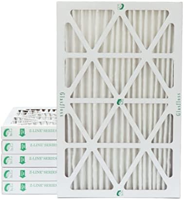 Glasfloss 20x30x2 MERV 10 AC Furnace 2" Pleated Air Filters. Box of 6 by Glasfloss
