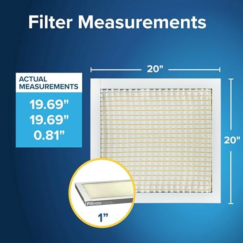 Filtrete 20x20x1 Air Filter, MERV 5, MPR 300, 6 HVAC Filters - Image 2