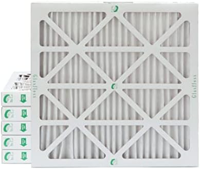Glasfloss 12x12x2 MERV 10 Pleated AC Furnace Air Filters. Box of 6 by Glasfloss