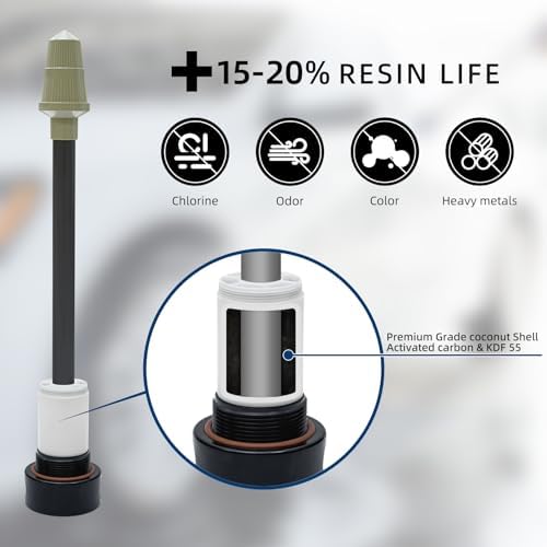 Filterelated Spotless Deionized Water System for Car Wash, 10L Resin DI Water Filter with Built‑in Pre‑Filter, Spot‑Free Rinse - Image 3