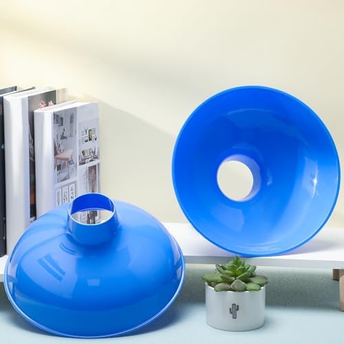 Vesici 2 Pack Extra Large Wide Mouth Funnel 2.5" x 10", Blue - Image 5