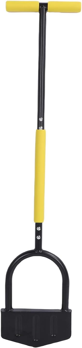 SUNGOOYUE Hand Lawn Edger, Robust Stainless Steel Construction, Easy to Use for Cleaning Sidewalks, Size: Edger Parts