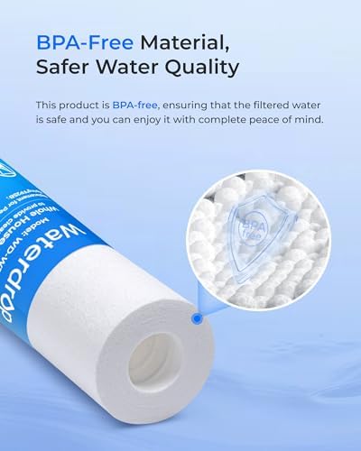 Waterdrop 5-Micron 20" x 4.5" Whole House Water Filter Replacement - Image 6