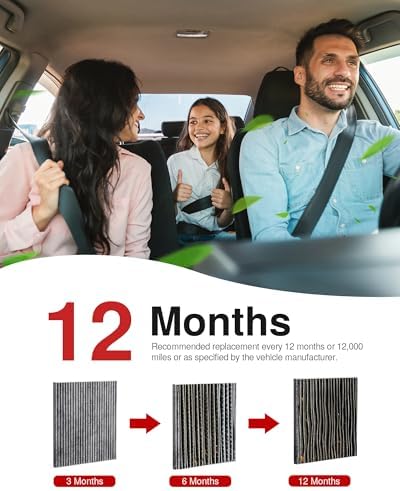 Puroma Cabin Air Filter Activated Carbon for CF11776 Nissan Infiniti JX35 - Image 5
