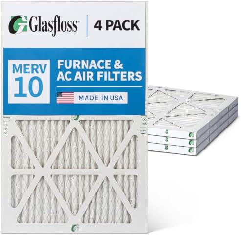 Glasfloss ZL 12x25x1 MERV 10 Air Filters for AC and Furnace. 4-Pack - Image 7