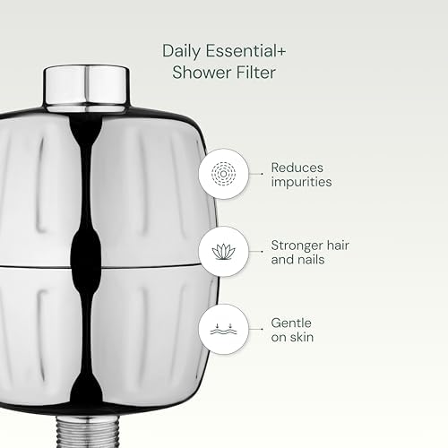 Aquabliss SF500 Daily Essential+ Shower Filter - Brushed Nickel - Image 4