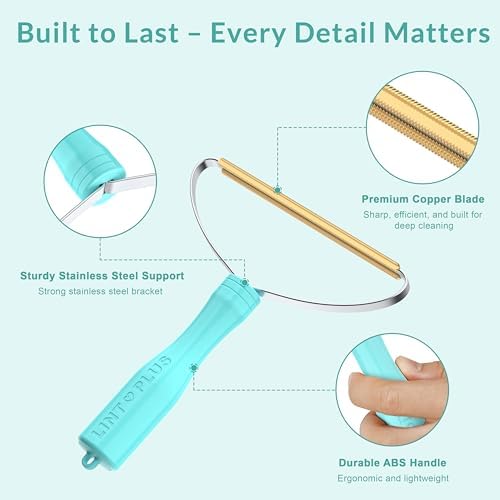 Deep Cleaner Pro Pet Hair Remover 3-Pack - Multi-Surface Carpet Rake & Scraper Tool for Dog & Cat Hair on Rugs, Couches, Pet Towers, Car Seats - Reusable, Battery-Free, Reusable Travel-Size - Image 4