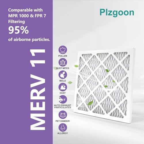 12x12x1 Air Filter MERV 11, 2-Pack for AC & Furnace, MPR 1000 - Image 3