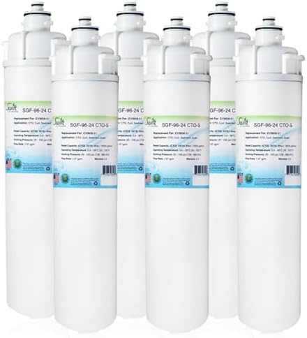 Swift Green Filters SGF-96-24 CTO-S Compatible Commercial Water Filter Replacement Cartridge for 4SI, BH2, 4FC-S, OW4-Plus, EV9606-51, EV9612-50 EP35R, EV9692-31, EV9693-31,9655-11. by SwiftGreenFilters