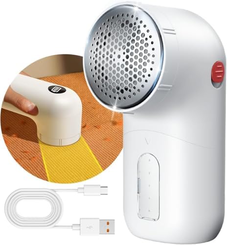 Sweater Shavers to Remove Pilling,Fabric Shaver for Clothing, Type-C Lint Remover, Electric Depiller and Lint Shaver for Fuzz, Sweater, Bedding, Couch and Furniture by Tylasom