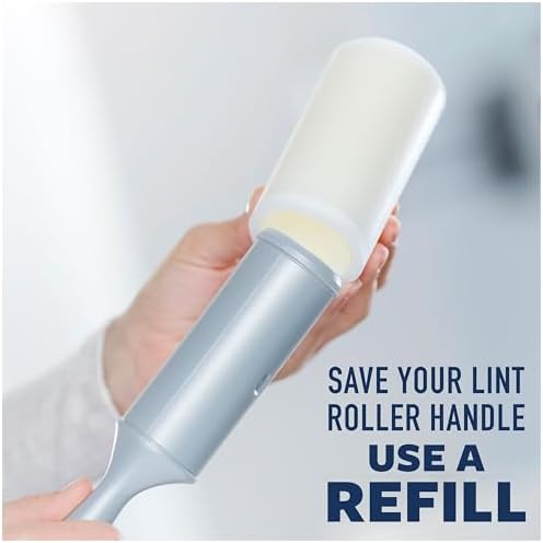 Scotch-Brite Everyday Clean Lint Roller, 475 Sheets Total,5 Pack | Lint Remover for Pet Hair, Dark Clothes, Furniture and Dusty Surfaces, Picks Up Fur & Fluff in Your Home, Car, & Office - Image 4