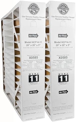 Lennox Model X0585 Air Cleaner Filter Media - 20 x 20 x 5 by Unknown