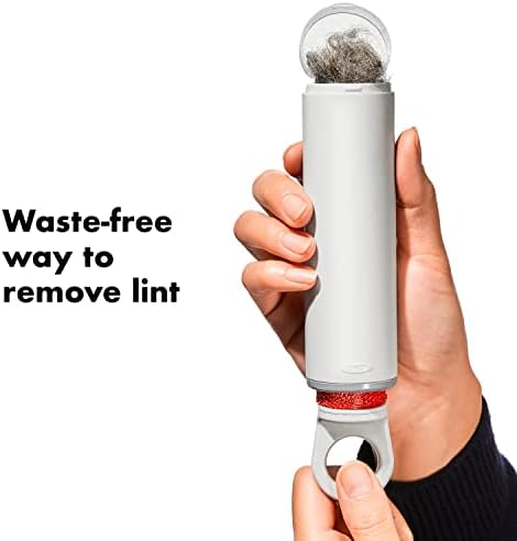 OXO Good Grips Reusable Lint Roller | Pivoting Head in All Directions, Self-Cleaning Case, Ideal for Collecting Lint, Pet Fur, Cat & Dog Hair, - Image 6