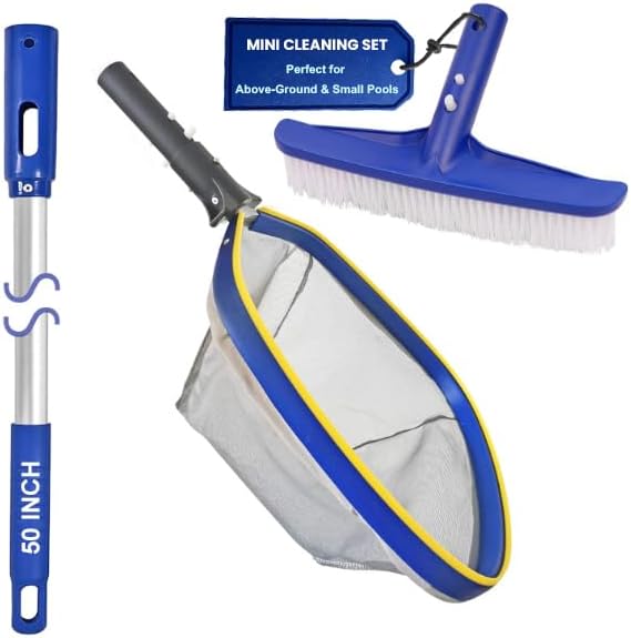 Poolvio Cleaning Kit Bundle – Premium Inground & Standard Above Ground