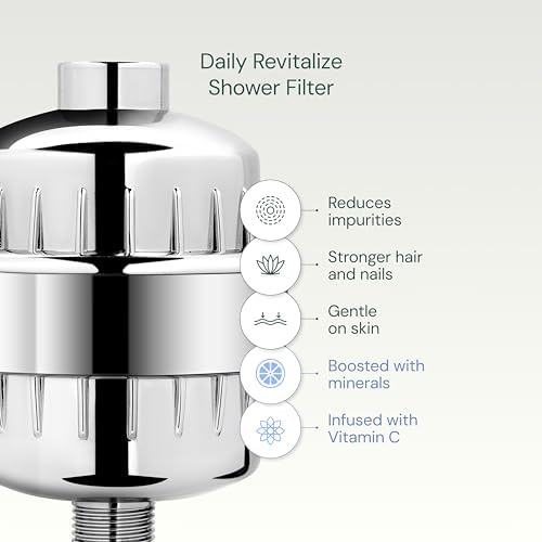 Aquabliss SF100 Daily Revitalize Shower Filter - Matte Gold - Image 4