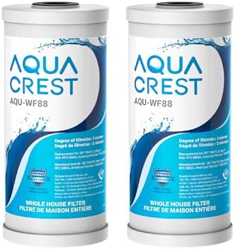 AQUA CREST FXHTC Sediment and Carbon Water Filter for GE® FXHTC, 5 Micron by AQUACREST