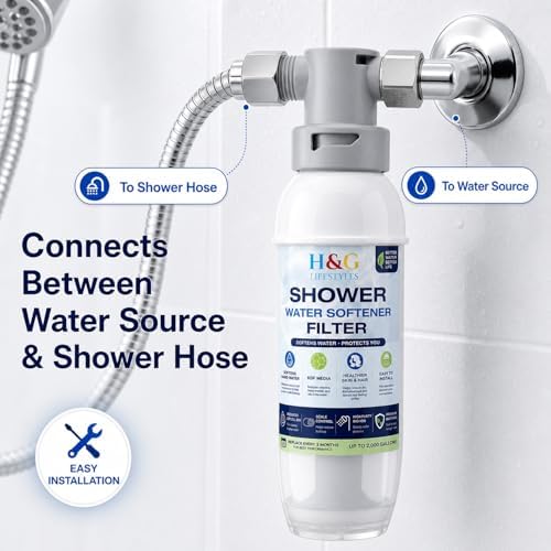 H&G Lifestyles Shower Water Softener Filter Replacement Cartridge - Image 6