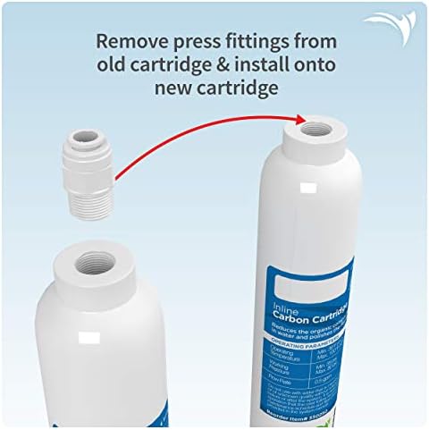 AquaticLife RO Buddie Inline Carbon Block Filter Cartridge - Image 3