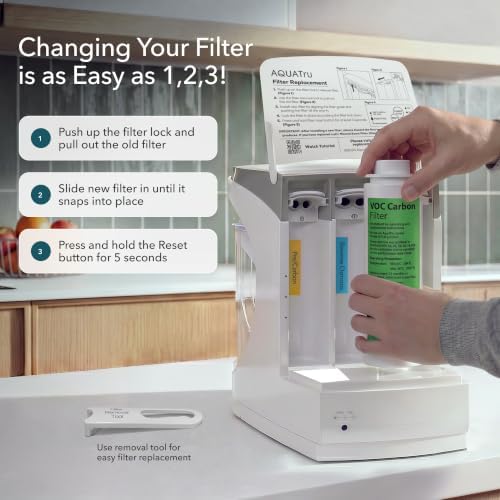 AquaTru Carafe VOC Carbon Filter (Stage 4) – Compatible with AquaTru Carafe Models - Image 3
