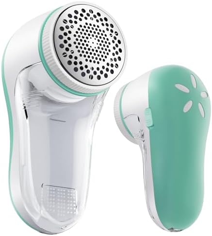 POPCHOSE Fabric Shaver, Lint Shaver with 6-Leaf Blade, Rechargeable | Lint Remover with Type-C Fast Charing Port, Sweater Defuzzer, Clothes Shaver for Couch, Furniture, Blanket, Remove Pilling by Popularchoicesfromhere