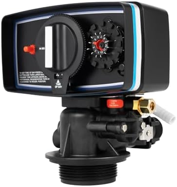 Water Softener Valve, 12-Day Time Clock Control Valve Replacement Head with Fine Thread for Water Filter Softener R-esin Tank by juckeyroot