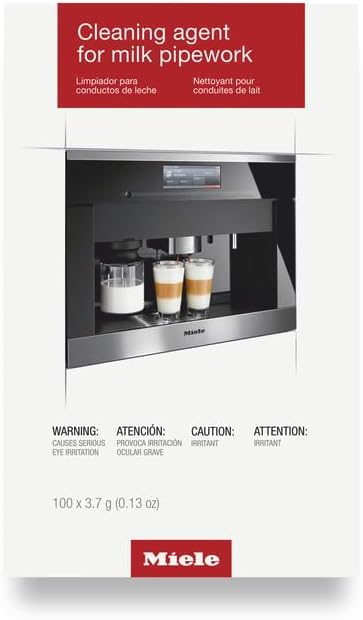 Miele Original Pipework Cleaner for Coffee Machines, 100 Sachets