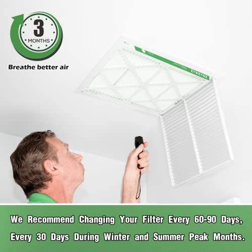20x24x2 Air Filter TRIGHTFILTERS, Durable MERV 8 Pleated Home HVAC AC Furnace Heater Filters Replacement, Lightweight Compact Air Conditioner Filters 4 Pack - Image 5