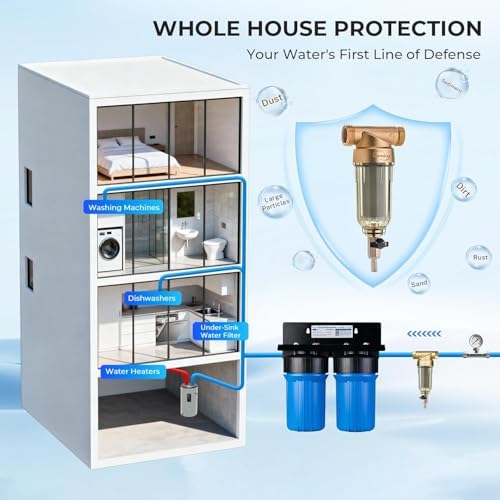 iSpring WSP-500 Whole House Spin Down Sediment Filter, 500 Micron - Image 6