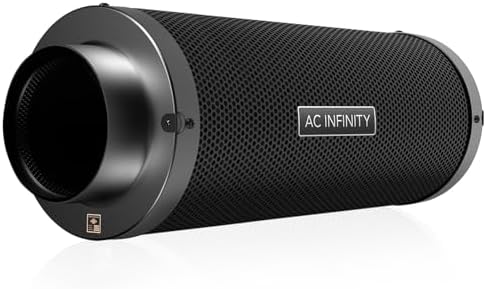 AC Infinity Air Carbon Filter 10" with Premium Australian Virgin Charcoal by ACInfinity
