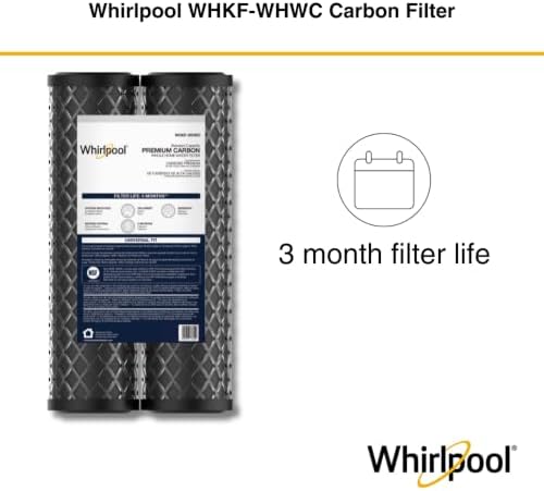 Whirlpool 5-Micron 10 x 2.5 inch CTO Replacement Water Filter WHKF-WHWC, Carbon Wrap Cartridge Reduces Chlorine Taste & Odor, NSF Certified for Whole House Sediment and Drinking Filtration System - Image 5