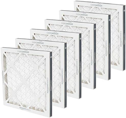 Amazon Basics 12x12x1 Air Filter 6-Pack, MERV 8 AC Furnace, Dust, Pet & Allergen Control , Electrostatic (Actual Size: 11.75" x 11.75" x 0.75") - Image 3