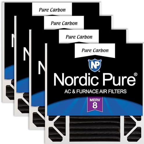 Nordic Pure 20x20x5 Honeywell/Lennox Replacement MERV 8 Air Filter 4 Pack by NordicPure