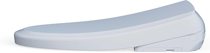 TOTO® WASHLET®+ S7A Electronic Bidet Toilet Seat, EWATER+® Bowl and Wand Cleaning, Auto Open and Close Classic Lid, Elongated, Cotton White - SW4734AT40#01