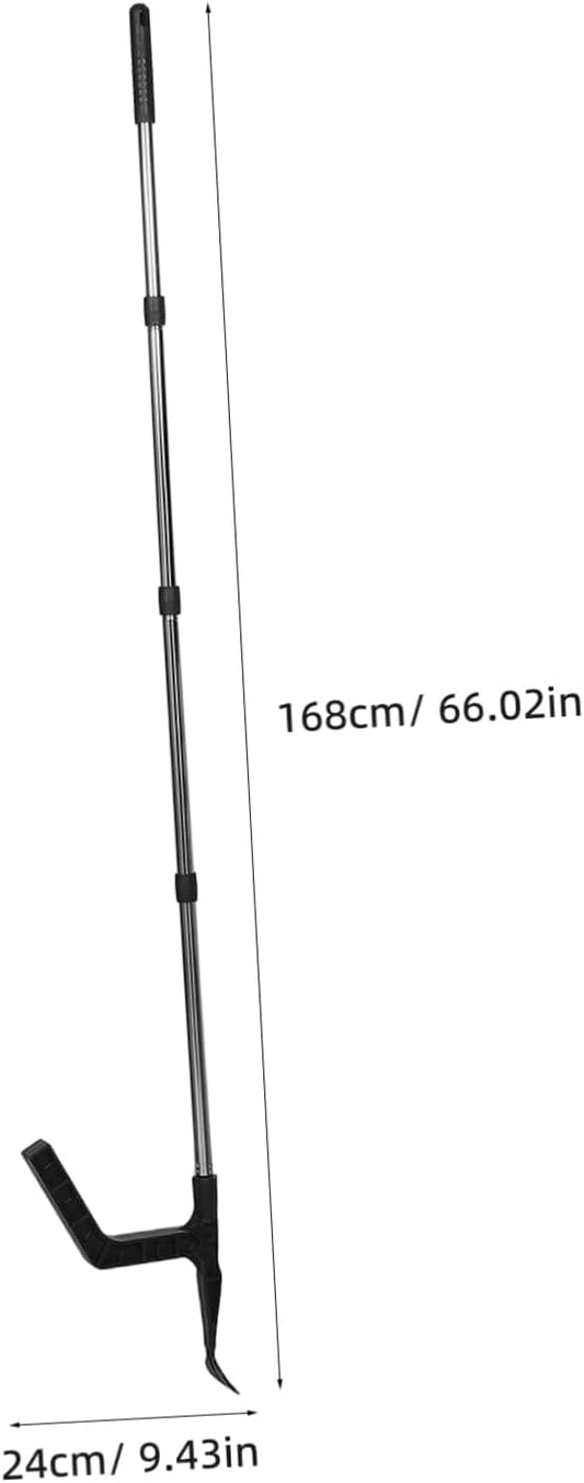 POPETPOP 1 Set Gutter Cleaning Tools with Extended Poles Leaf Scooping Shovel for Efficient Debris Collection Weather Resistant Design for Safe Cleaning