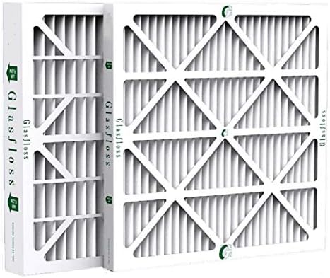 Glasfloss ZL 20x25x4 MERV 10 Pleated AC Furnace Air Filters. Box of 4 by Glasfloss