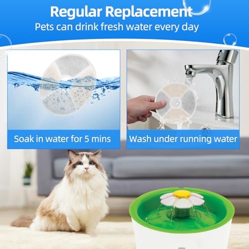 12+2 Pack Frameless Filters Compatible with Catit 3L Fountain - Image 4