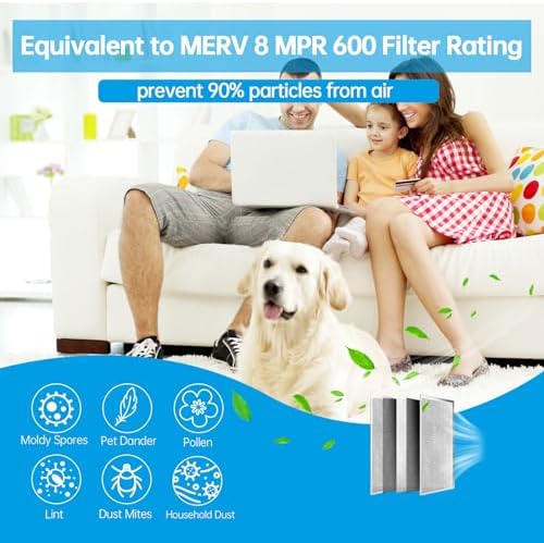 UBeesize 14x30x1 Reusable Electrostatic Air Filter HVAC AC Furnace Filter,MERV 8,Washable, Lasts a Lifetime,Permanent Air Filter,Breathe Fresher,Home And Office(Actual Size:13.5x29.65x0.82 Inch) - Image 6